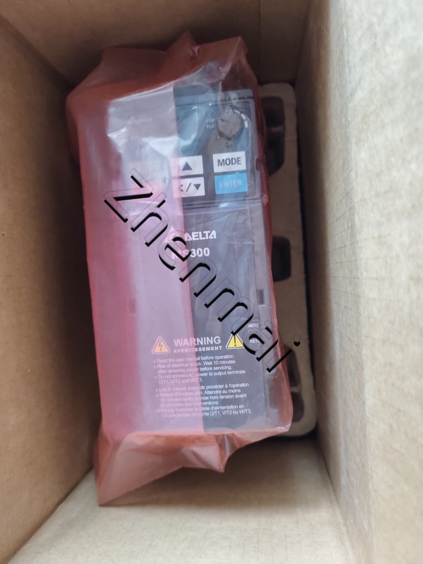 100 % brandneues Original und Original Delta 380 V 3,7 kW VFD9A0MS43ANSAA Frequenzumrichter Antriebsservomotor
