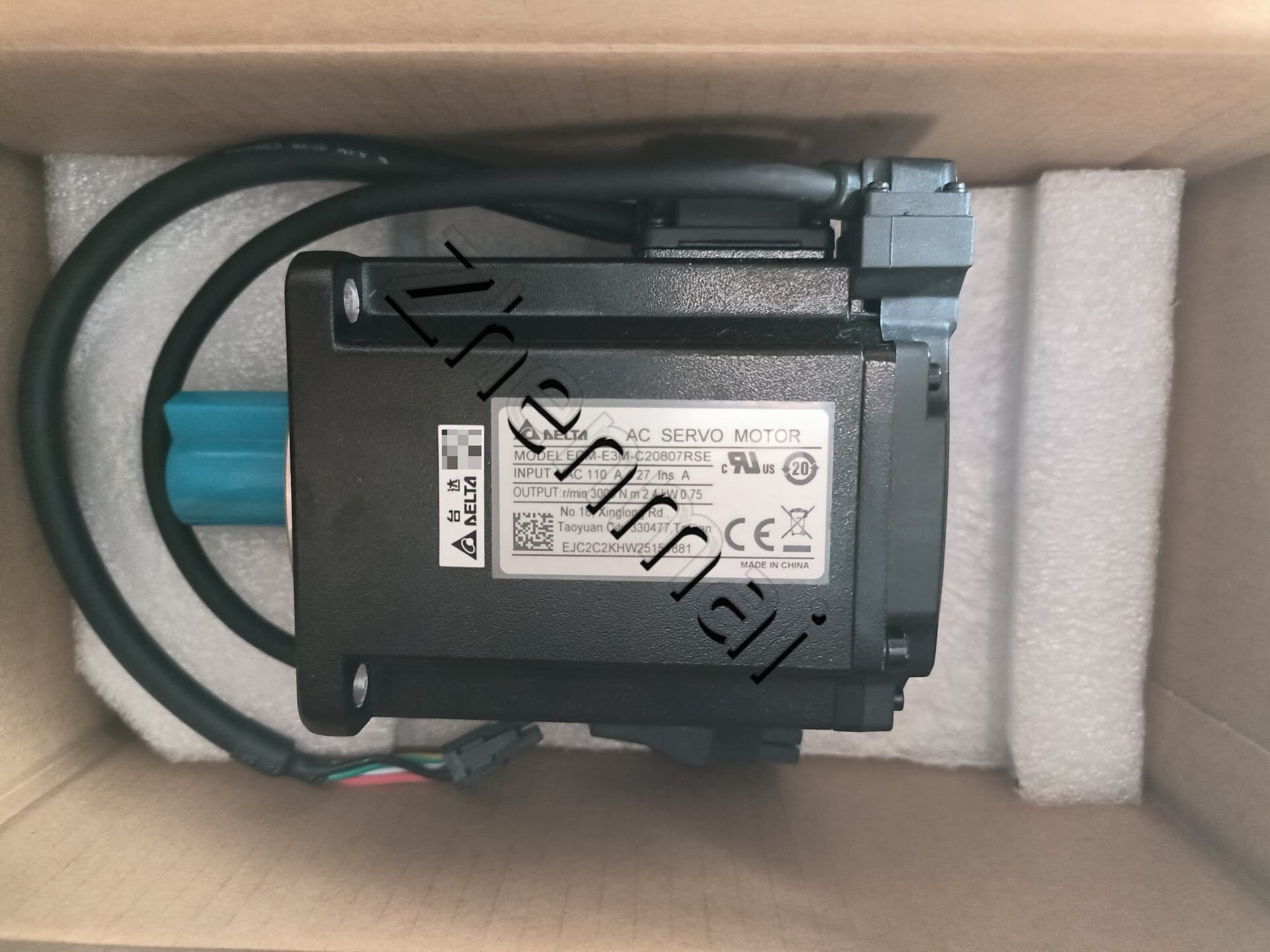 100 % brandneue, originale und echte Delta ECM-E3M-C20807RSE Frequenzumrichter, Antriebsservomotor