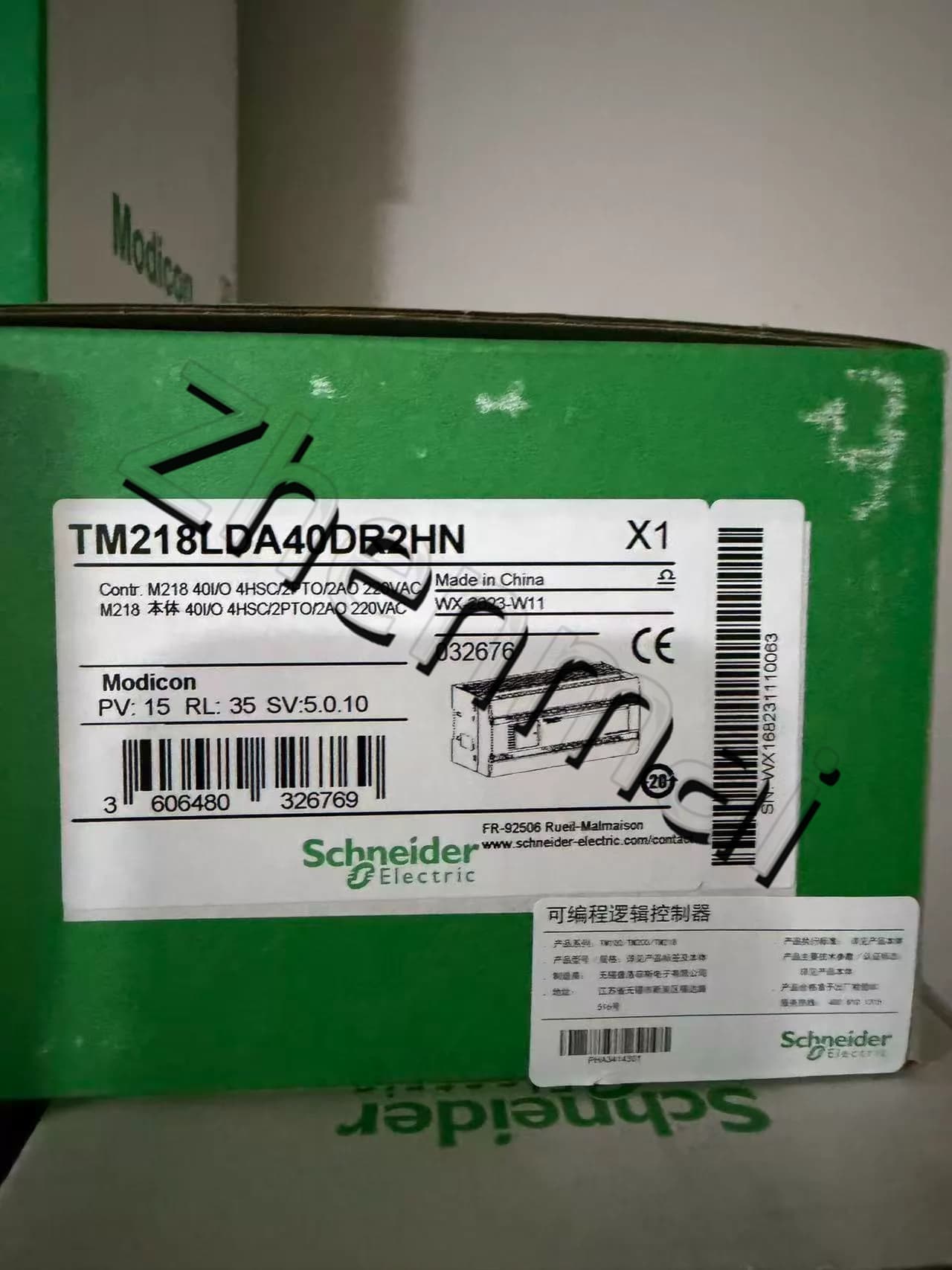 100 % brandneue, originale und echte Schneider TM218LDA40DR2HN Frequenzumrichter, Leistungsschalter, Schütze, Schutzgeräte