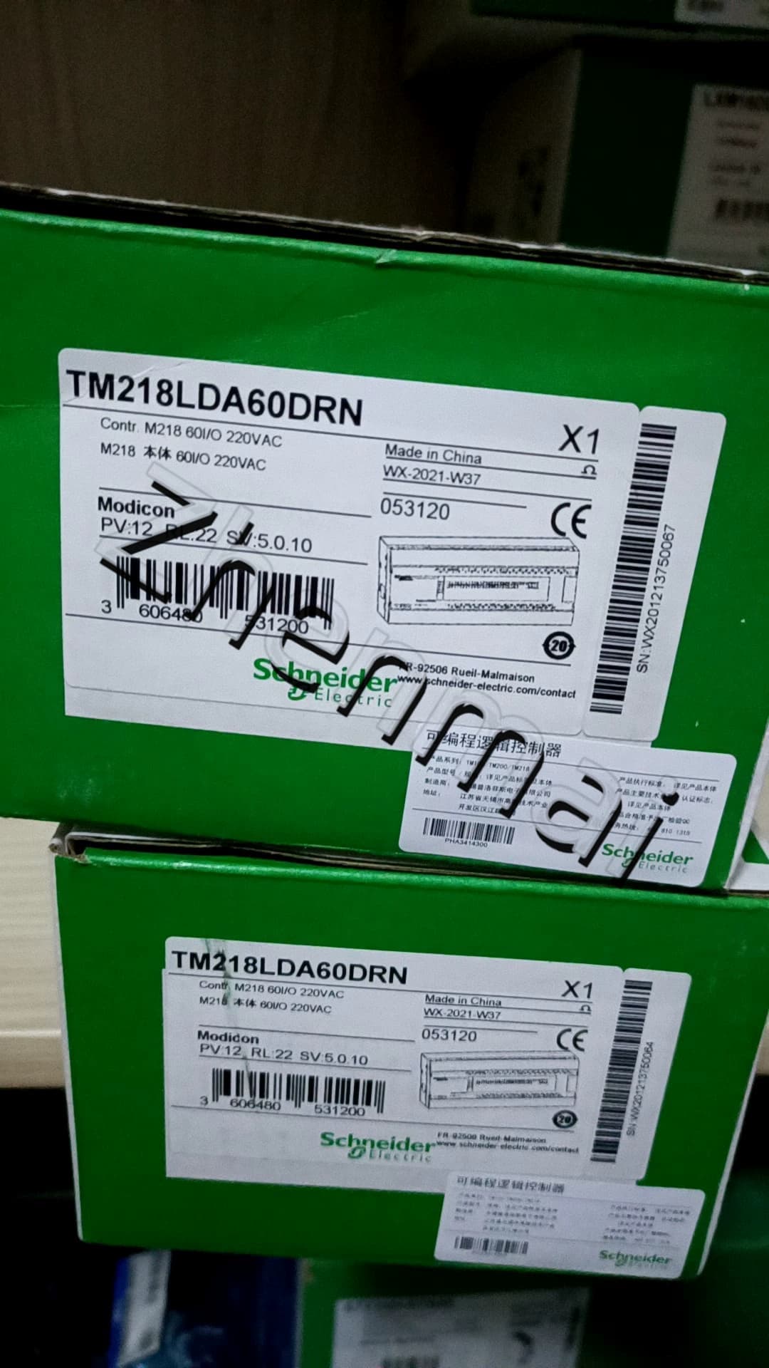 100 % brandneue, originale und echte Schneider TM218LDA60DRN Frequenzumrichter, Leistungsschalter, Schütze, Schutzgeräte