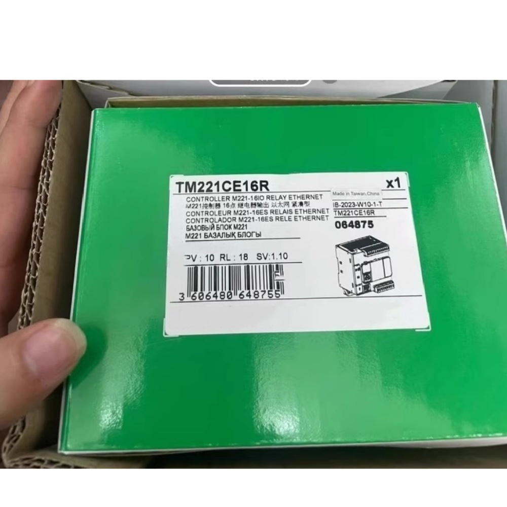 100 % brandneue, originale und echte Schneider TM221CE16R Frequenzumrichter, Leistungsschalter, Schütze, Schutzgeräte
