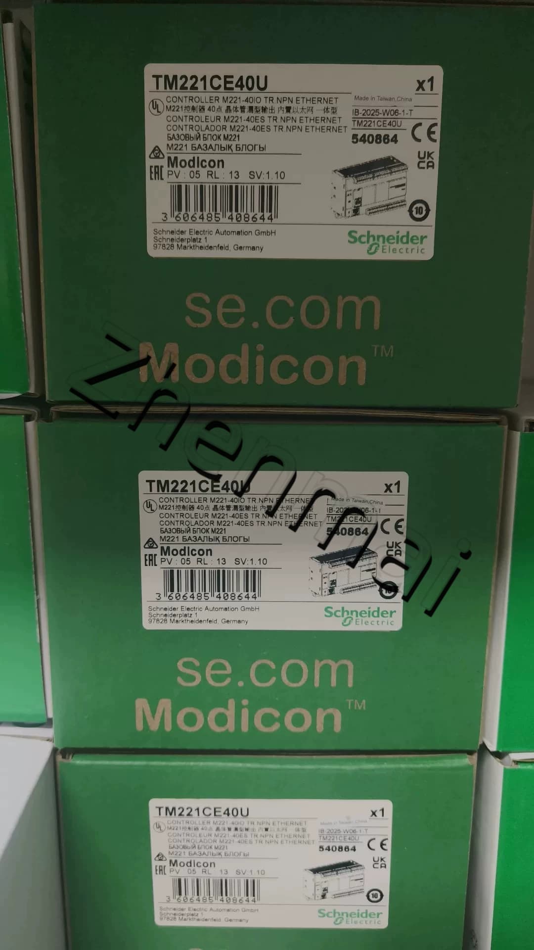 100 % brandneue, originale und echte Schneider TM221CE40U Frequenzumrichter, Leistungsschalter, Schütze, Schutzgeräte