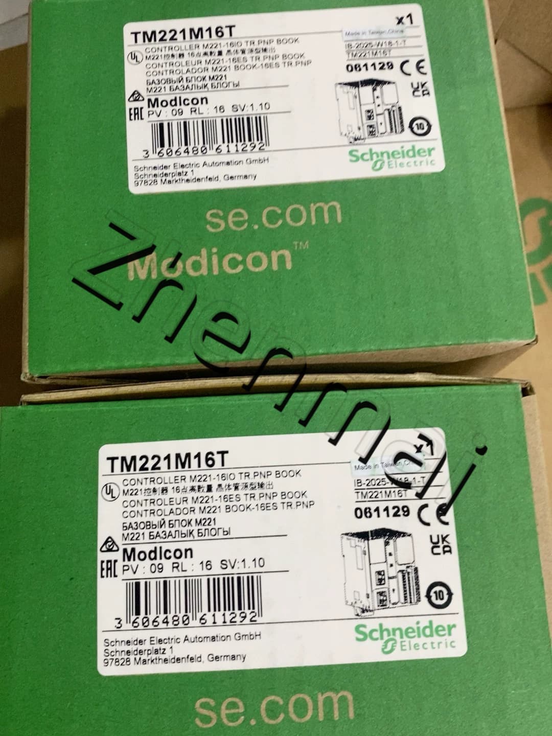 100 % brandneue, originale und echte Schneider TM221M16T Frequenzumrichter, Leistungsschalter, Schütze, Schutzgeräte