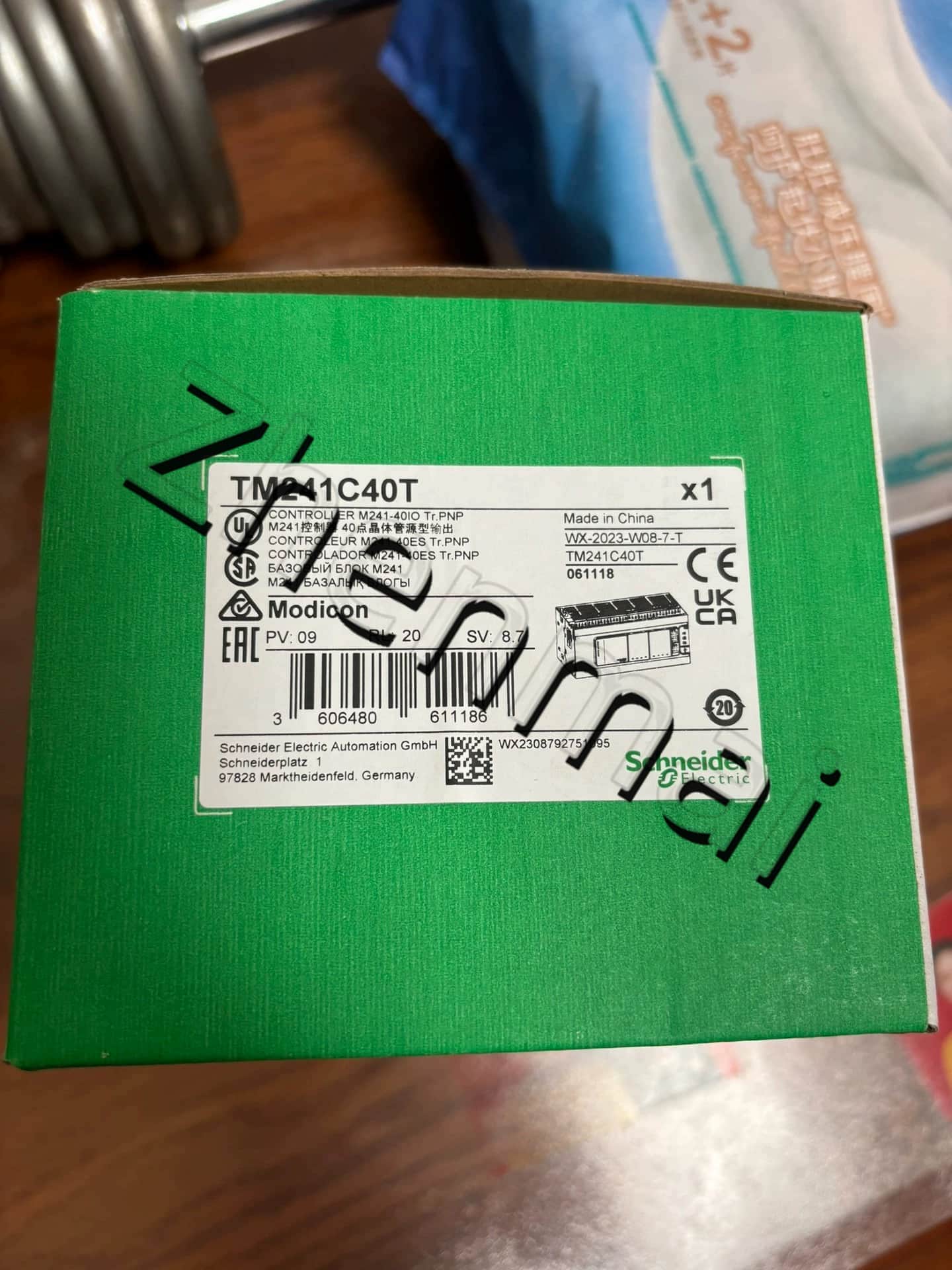 100 % brandneue, originale und echte Schneider TM241C40T Frequenzumrichter, Leistungsschalter, Schütze, Schutzgeräte