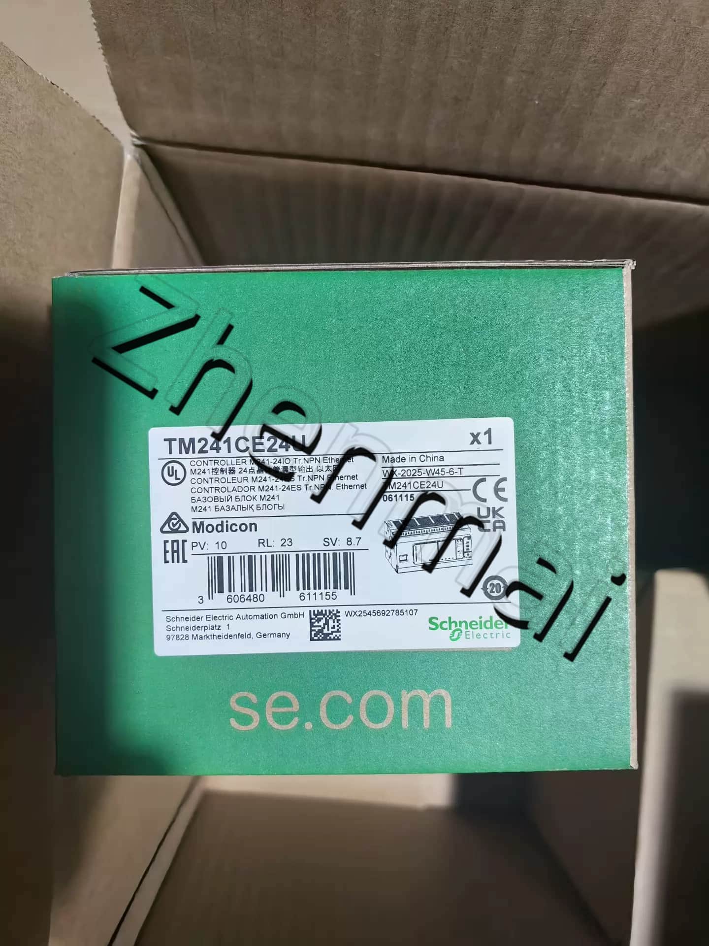 100 % brandneue, originale und echte Schneider TM241CE24U Frequenzumrichter, Leistungsschalter, Schütze, Schutzgeräte