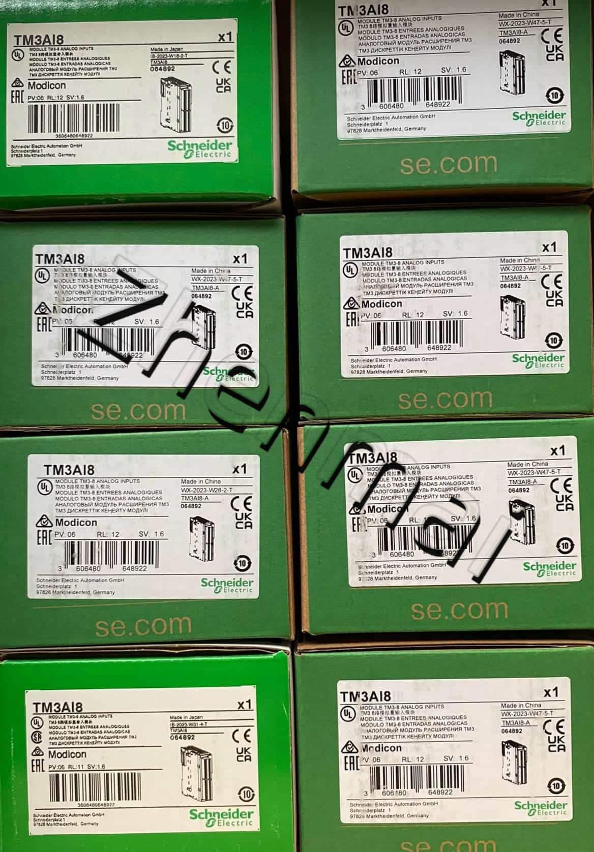100 % brandneue, originale und echte Schneider TM3AI8 Frequenzumrichter, Leistungsschalter, Schütze, Schutzgeräte