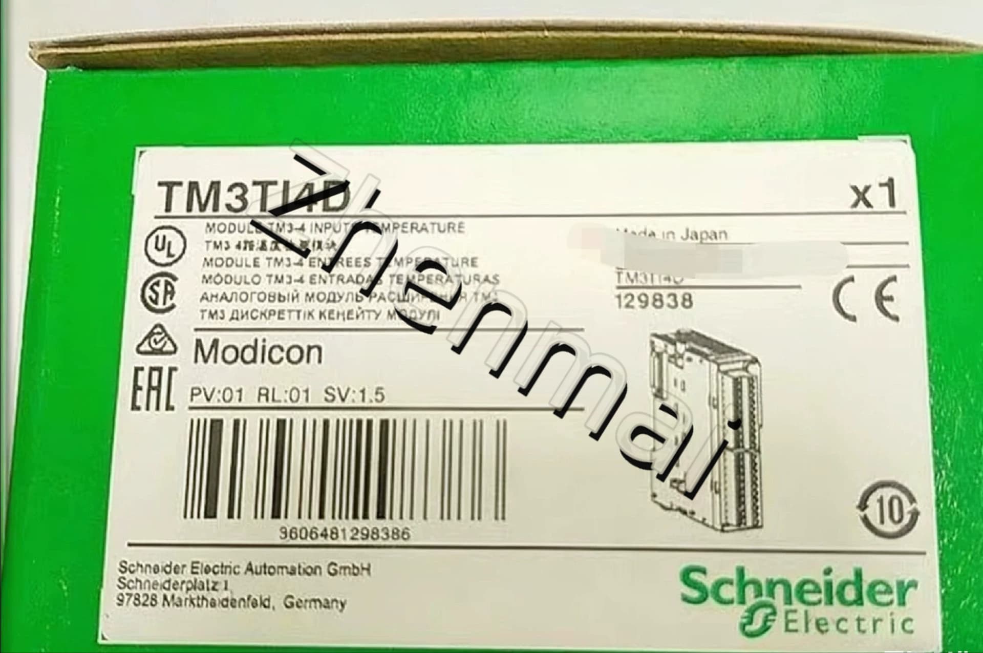 100 % brandneue, originale und echte Schneider TM3TI4D Frequenzumrichter, Leistungsschalter, Schütze, Schutzgeräte