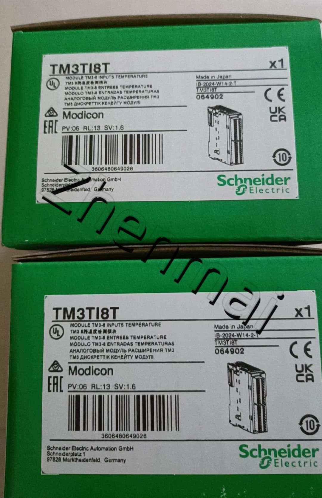 100 % brandneue, originale und echte Schneider TM3TI8T Frequenzumrichter, Leistungsschalter, Schütze, Schutzgeräte