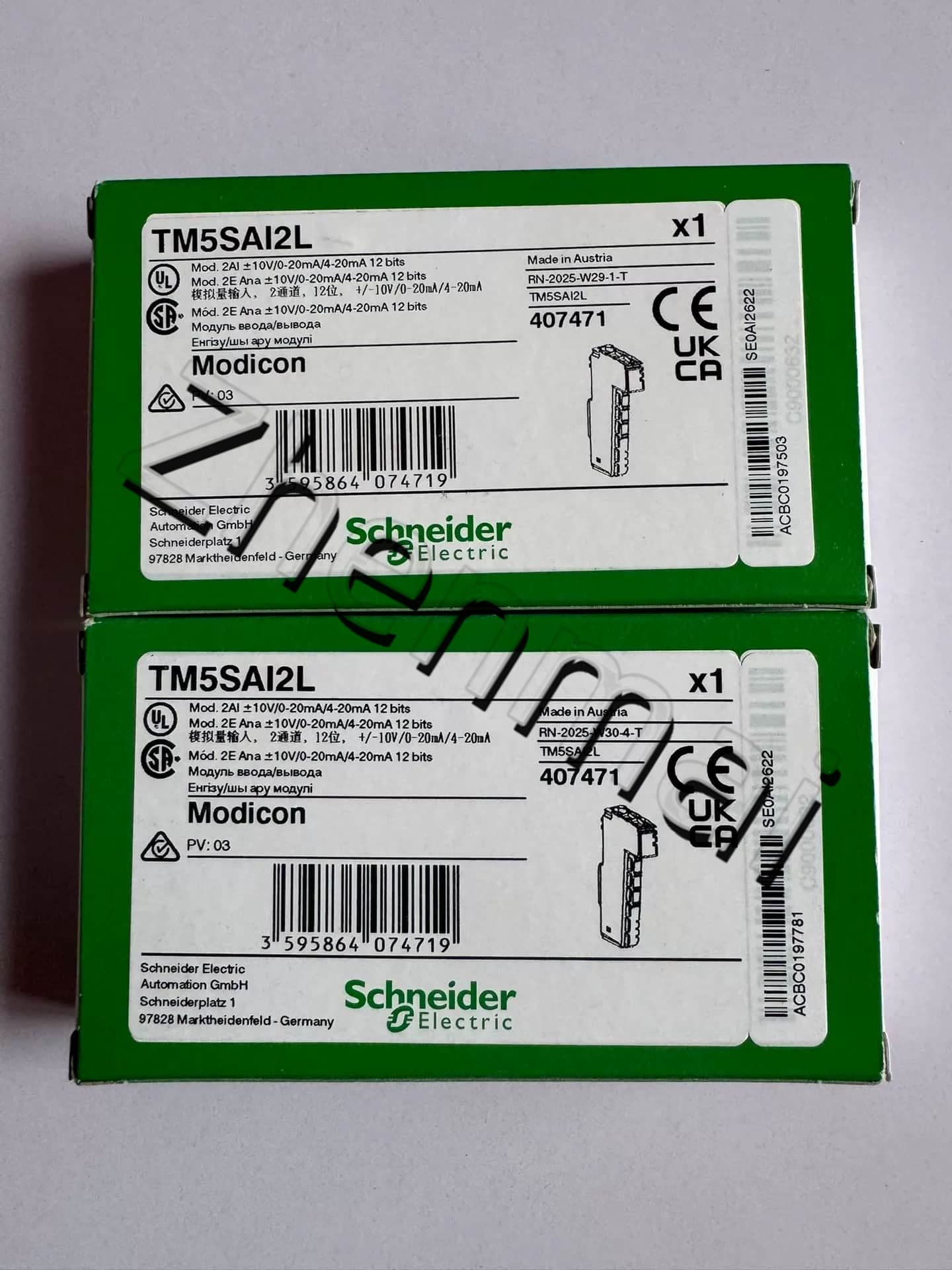 100 % brandneue, originale und echte Schneider TM5SAI2L Frequenzumrichter, Leistungsschalter, Schütze, Schutzgeräte