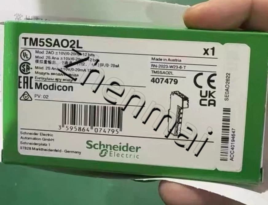 100 % brandneue, originale und echte Schneider TM5SAO2L Frequenzumrichter, Leistungsschalter, Schütze, Schutzgeräte