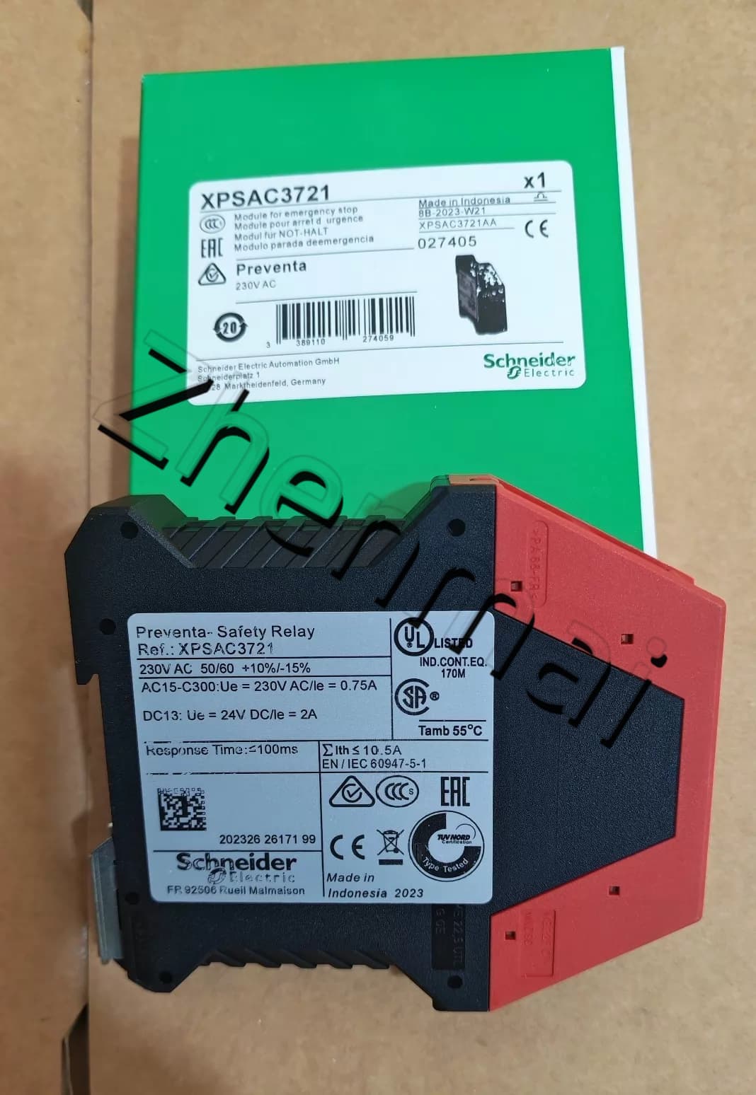 100 % brandneue, originale und echte Schneider XPSAC3721 Frequenzumrichter, Leistungsschalter, Schütze, Schutzgeräte