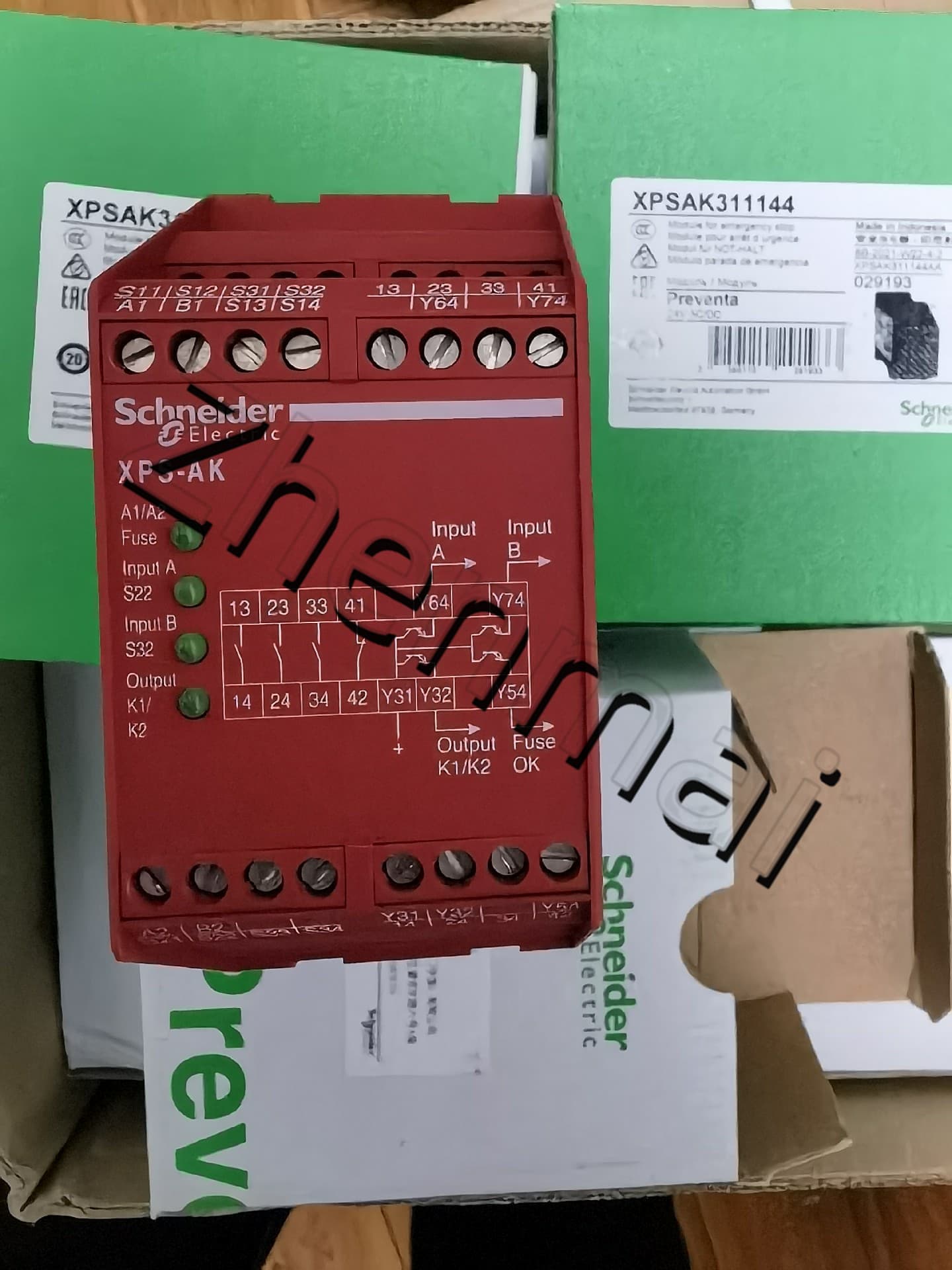 100 % brandneue, originale und echte Schneider XPSAK311144 Frequenzumrichter, Leistungsschalter, Schütze, Schutzgeräte