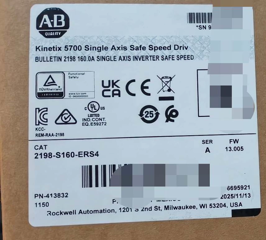 2198-S160-ERS4 Kinetix 5700-Servo, brandneu und echt