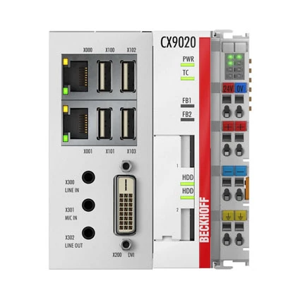 Beckhoff CX9020-0110 Embedded-PC, auf DIN-Schiene montierbar, 1 GHz Arm Cortex-A8 Ethernet-Steuerungssystem