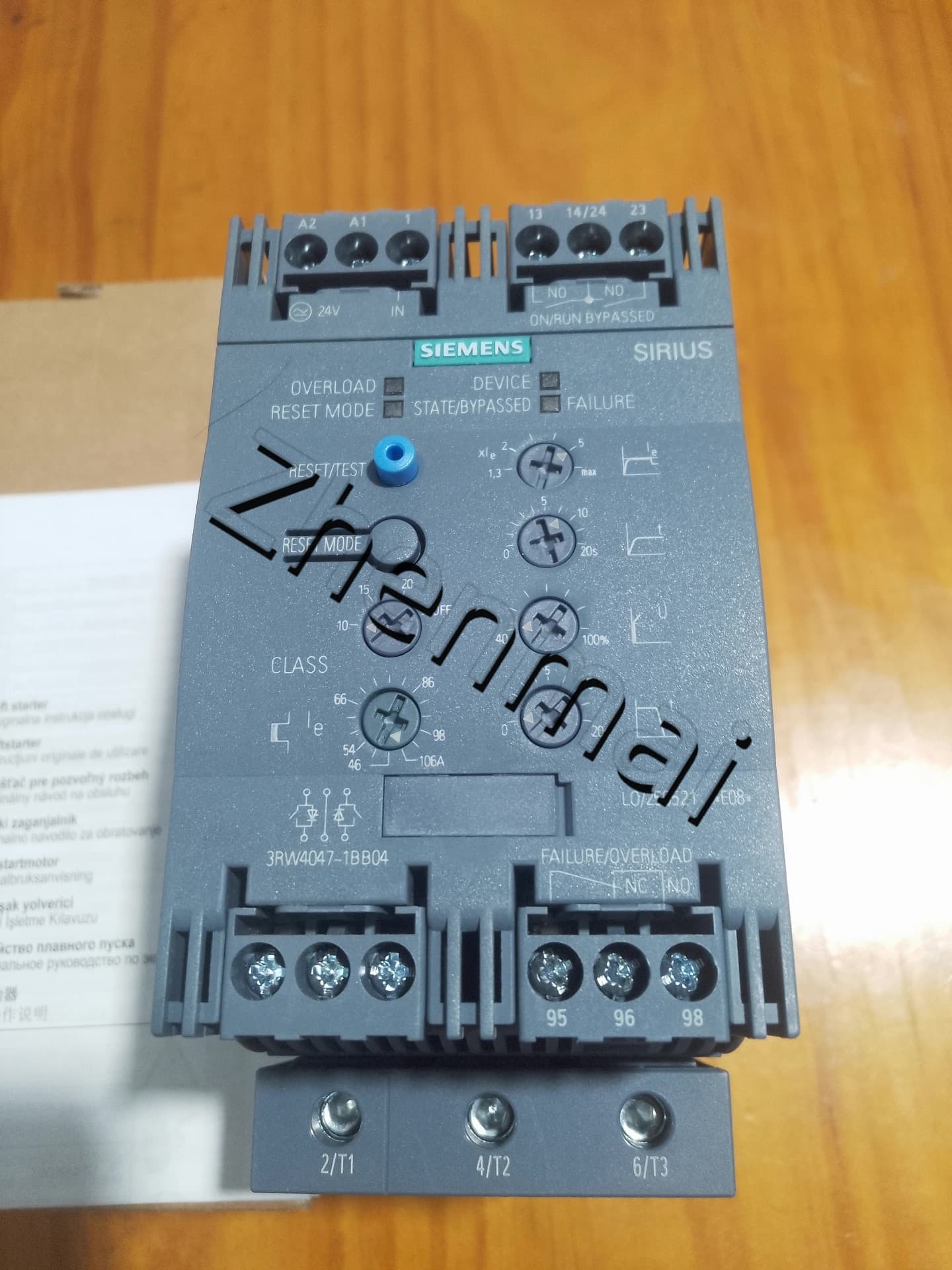 Brandneuer, originaler Siemens 3RW4047-1BB04 Softstarter SIRIUS SOFT STARTER