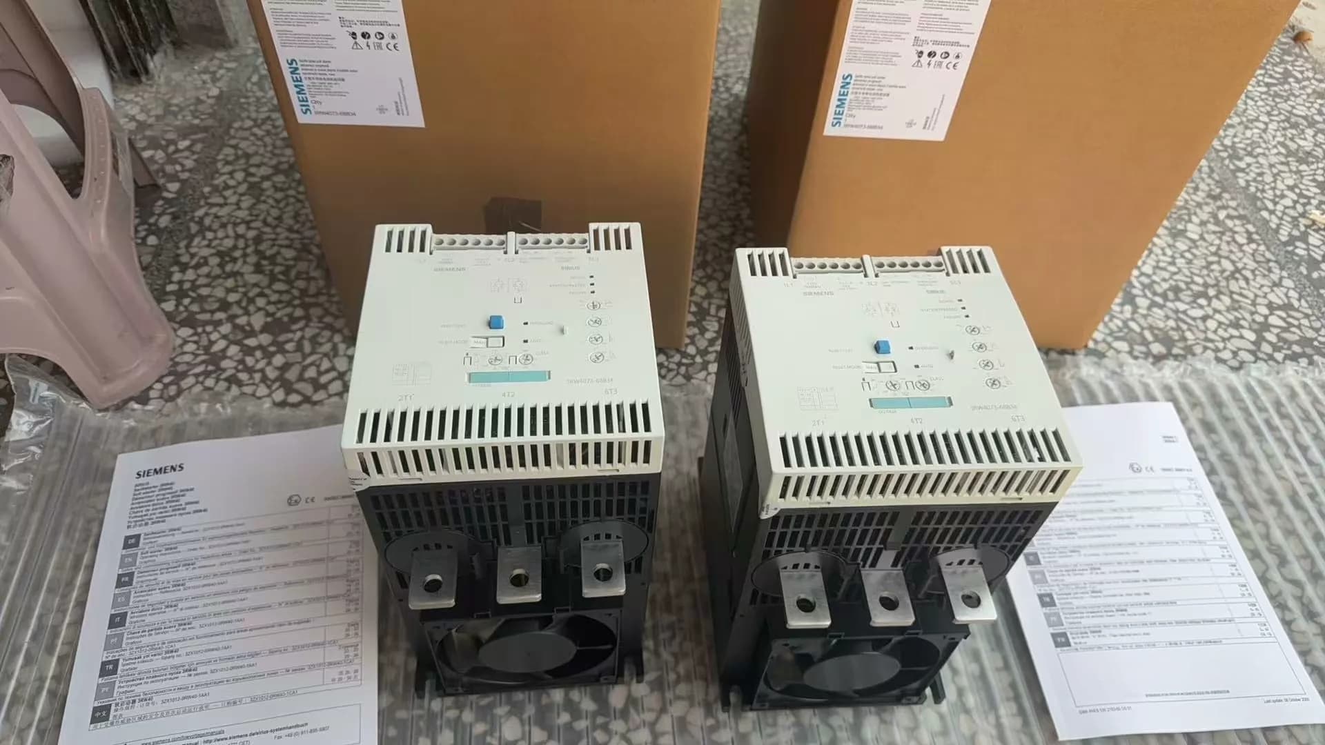 Brandneuer, originaler Siemens 3RW4447-6BC35 Softstarter SIRIUS SOFT STARTER