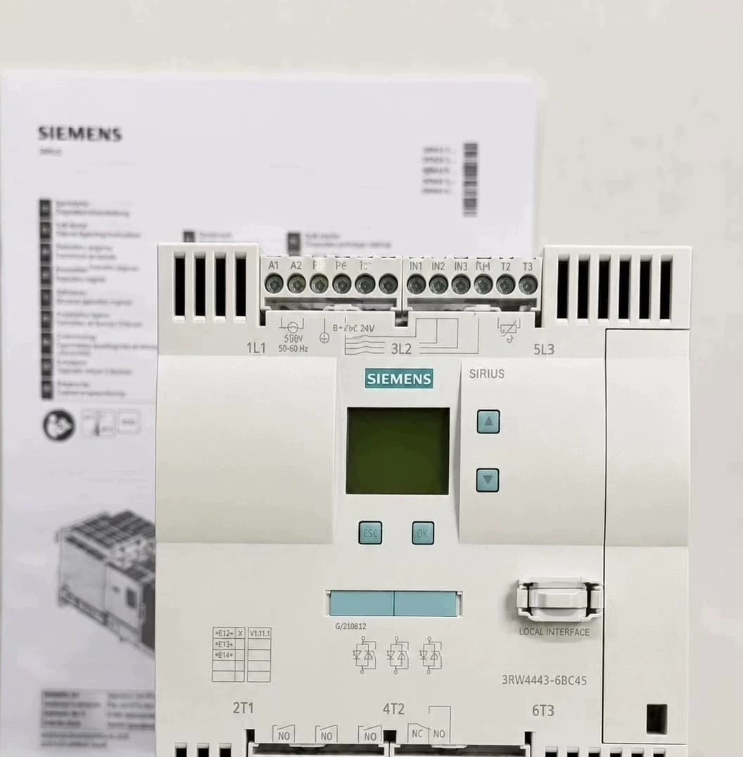 Brandneuer, originaler Siemens 3RW4456-6BC45 Softstarter SIRIUS SOFT STARTER
