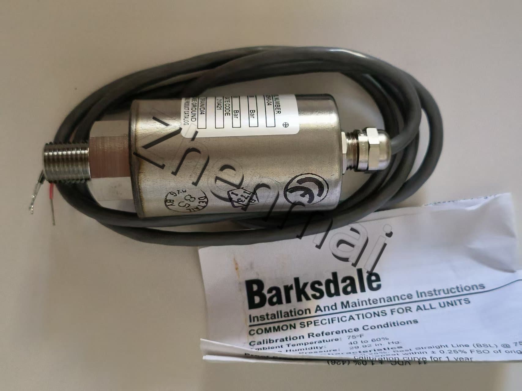 Brandneuer Original Barksdale 425H3-04 Drucksensor Niveauschalter Durchflussschalter Druckschalter Schneller Versand