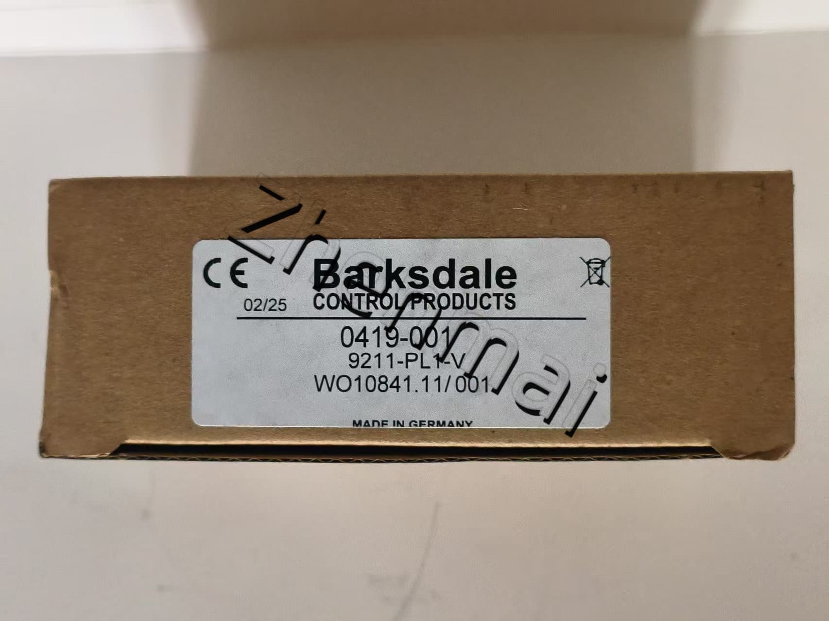 Brandneues Original Barksdale 9211-PL1-V 0419-001 Drucksensor Niveauschalter Durchflussschalter Druckschalter Schneller Versand