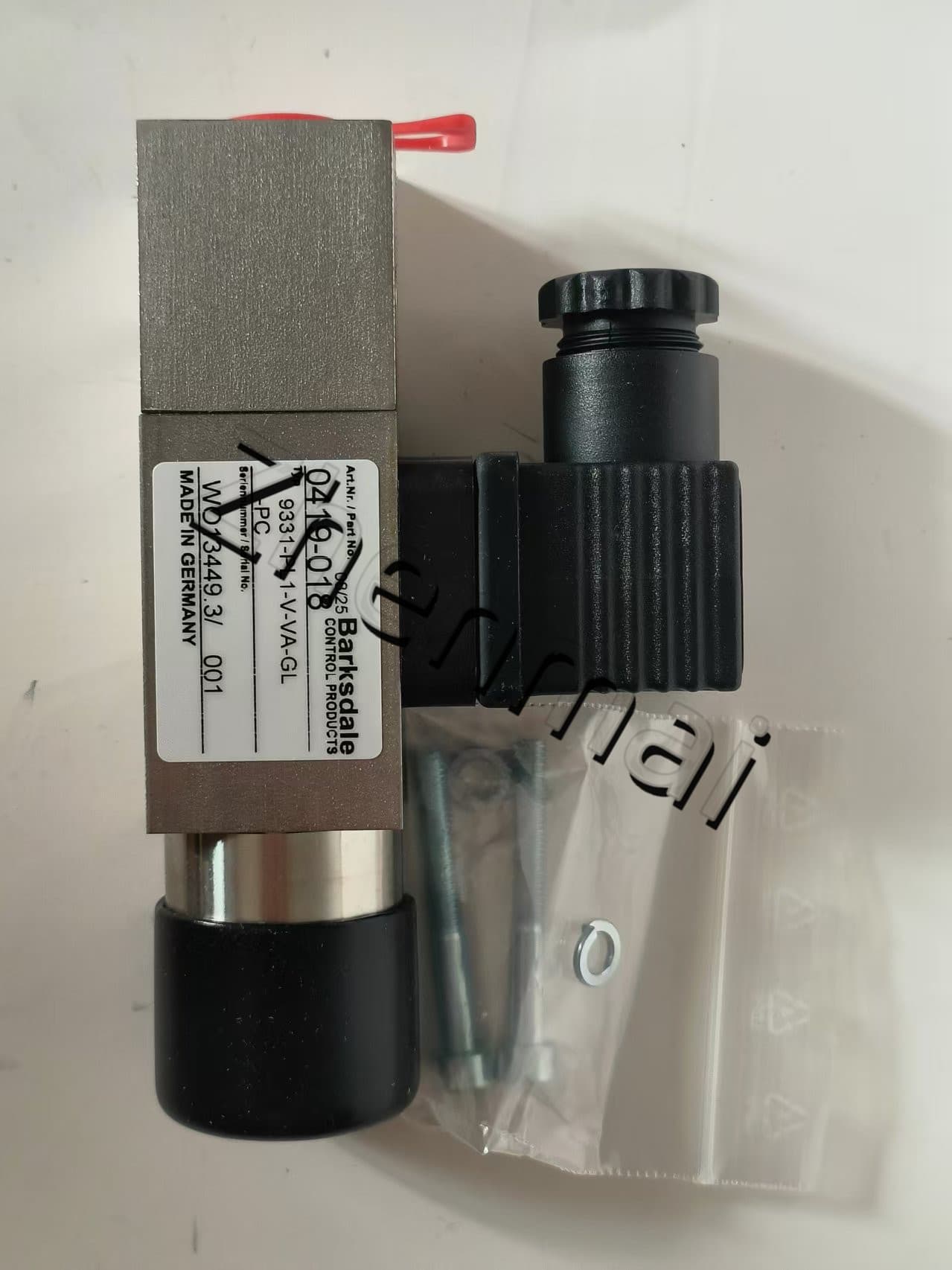 Brandneues Original Barksdale 99331-PL1-V-VA-GL-PC 0419-018 Drucksensor Niveauschalter Durchflussschalter Druckschalter Schneller Versand