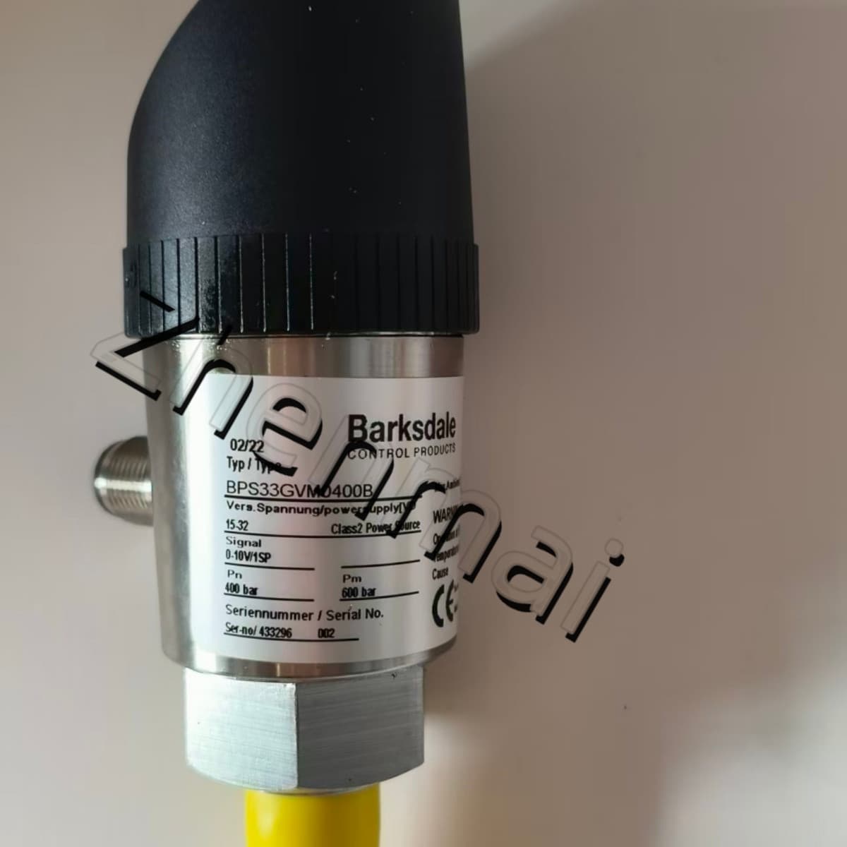 Brandneues Original Barksdale B3H-M48SS-GE100/001 0413-038 Drucksensor Niveauschalter Durchflussschalter Druckschalter Schneller Versand