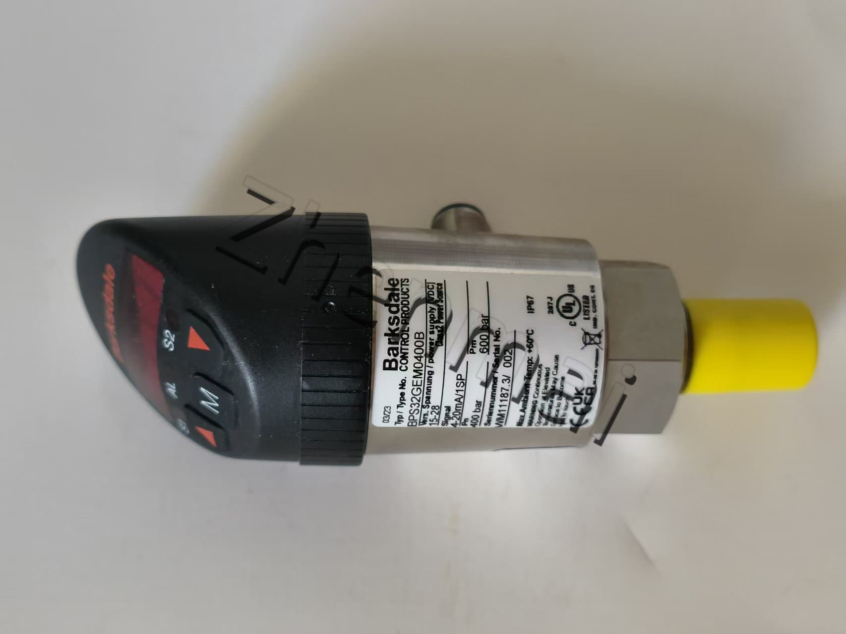 Brandneuer Original Barksdale BPS32GEM0400B Drucksensor Niveauschalter Durchflussschalter Druckschalter Schneller Versand