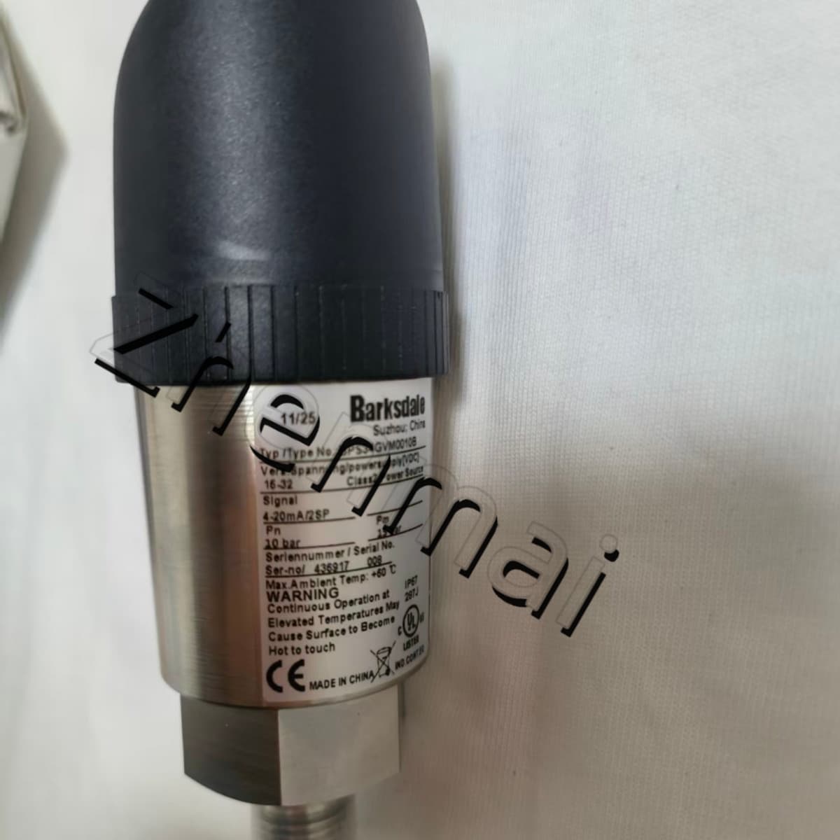 Brandneuer Original Barksdale BPS34GVM0010B Drucksensor Niveauschalter Durchflussschalter Druckschalter Schneller Versand