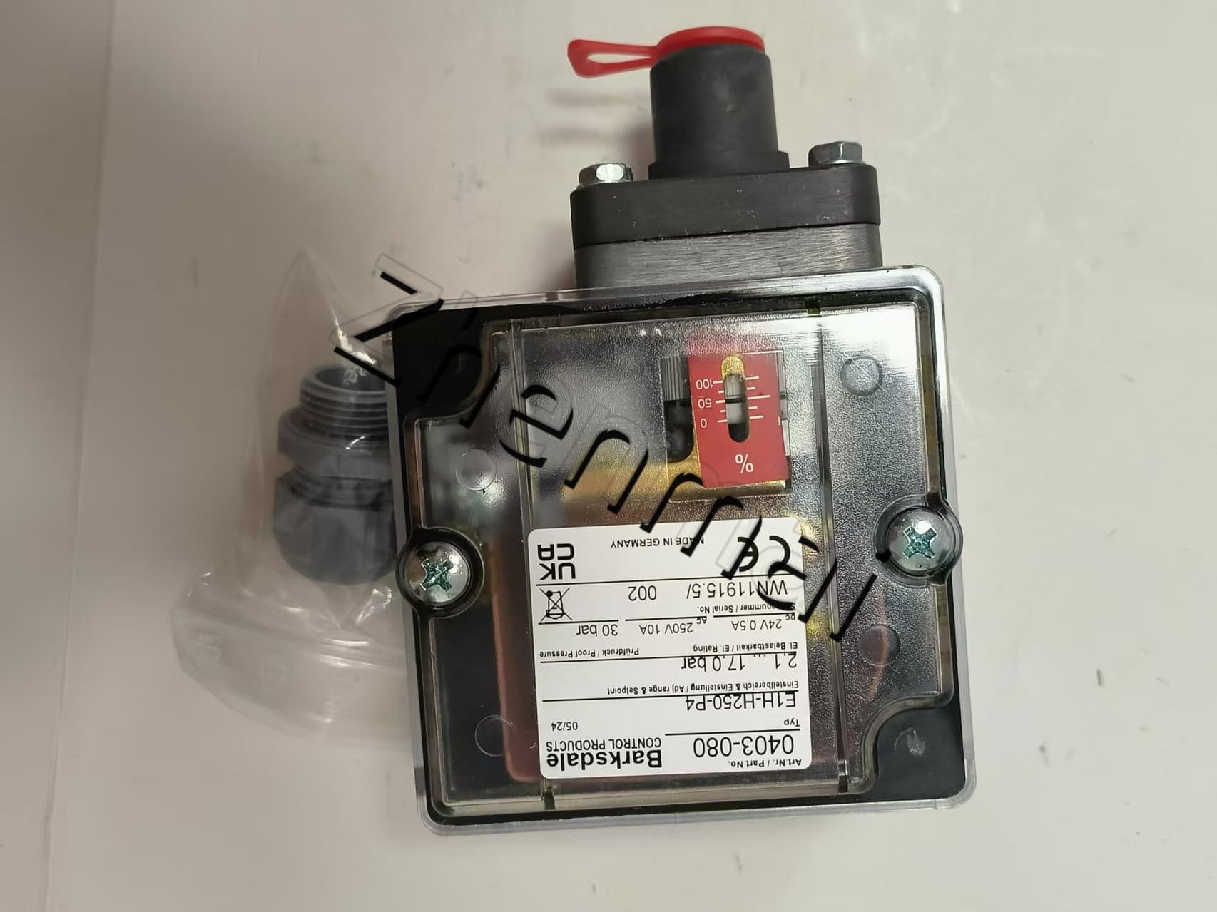 Brandneues Original Barksdale E1H-H250-P4 0403-080 Drucksensor Niveauschalter Durchflussschalter Druckschalter Schneller Versand