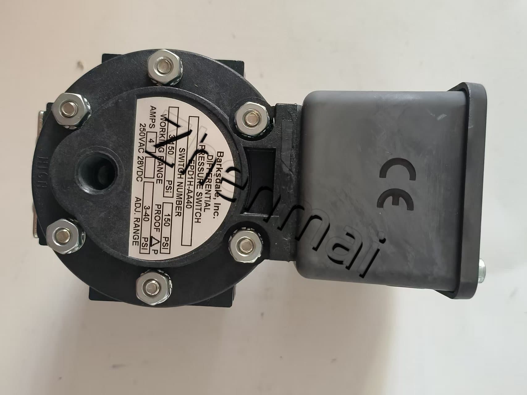 Brandneuer Original Barksdale EPD1H-AA40 Drucksensor Niveauschalter Durchflussschalter Druckschalter Schneller Versand