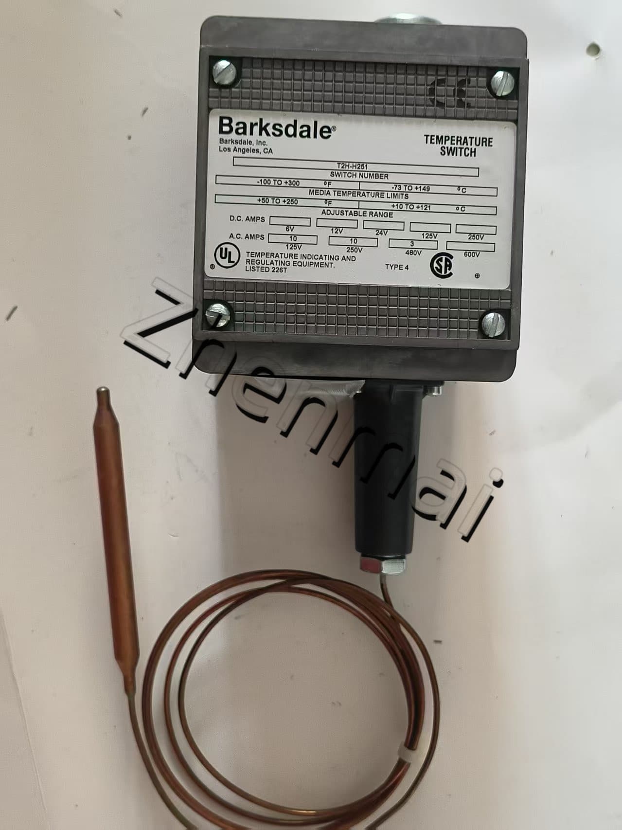Brandneuer Original Barksdale T2H-H251 Drucksensor Niveauschalter Durchflussschalter Druckschalter Schneller Versand