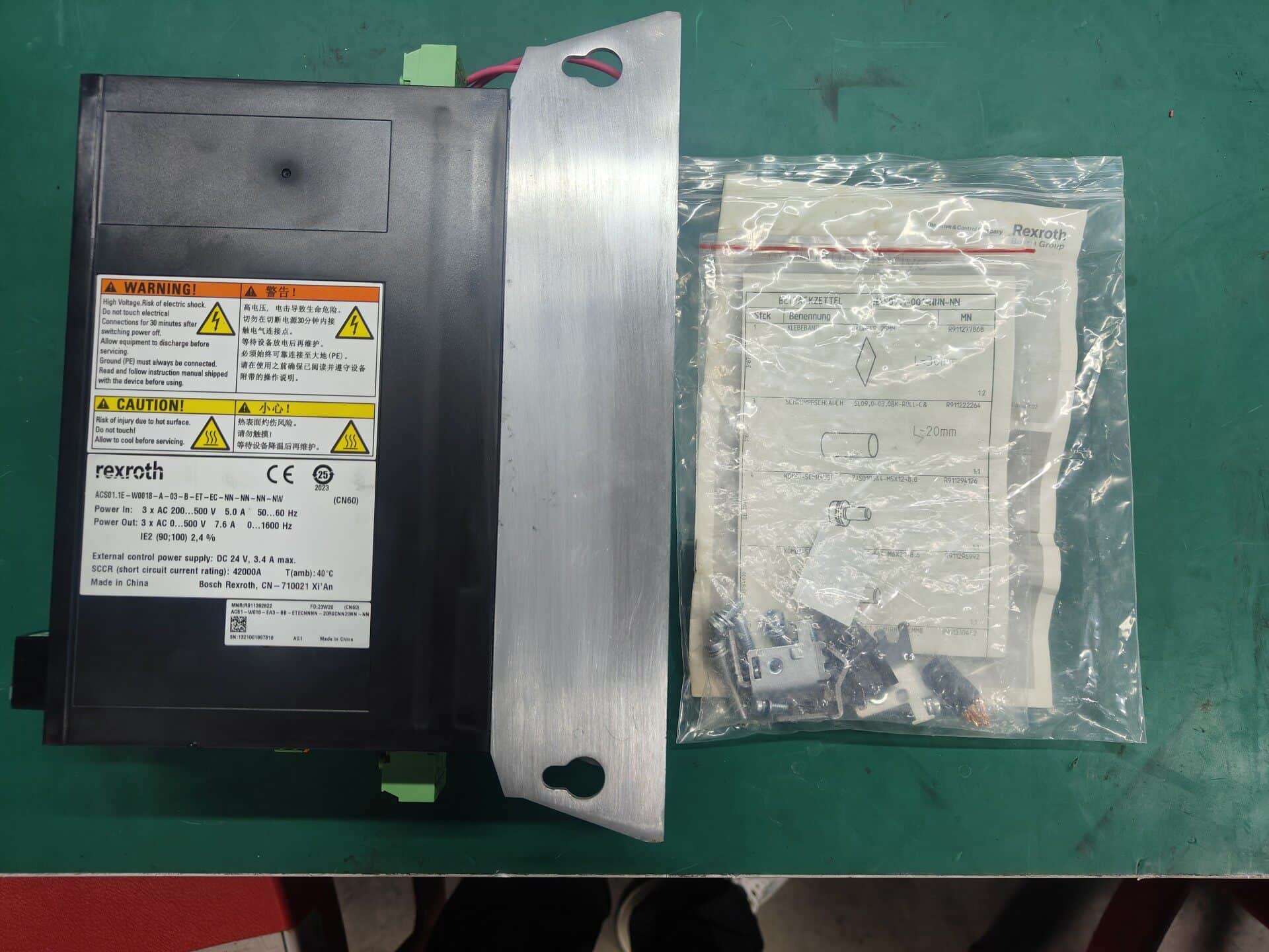 Brandneuer Original Bosch Rexroth Servoantrieb ACS01.1E-W0018-A-03-B-ET-EC-NN-NN-NW Servomotor Schneller Versand