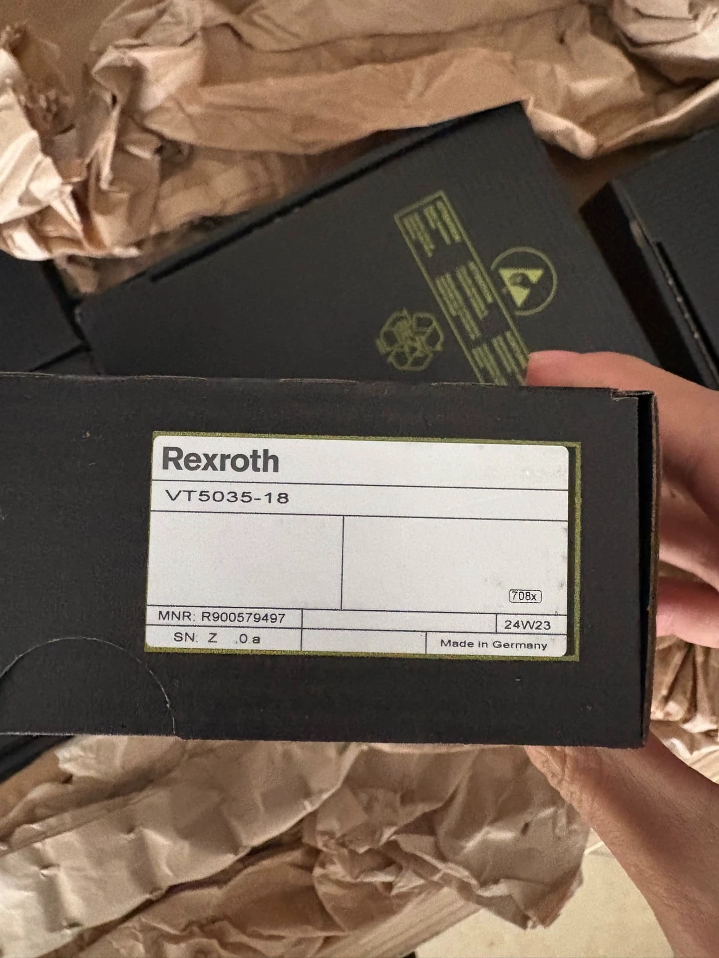 Brandneuer Original-Servoantriebsverstärker von Bosch Rexroth, Verstärkerplatine VT5035-18 Servomotor, schneller Versand
