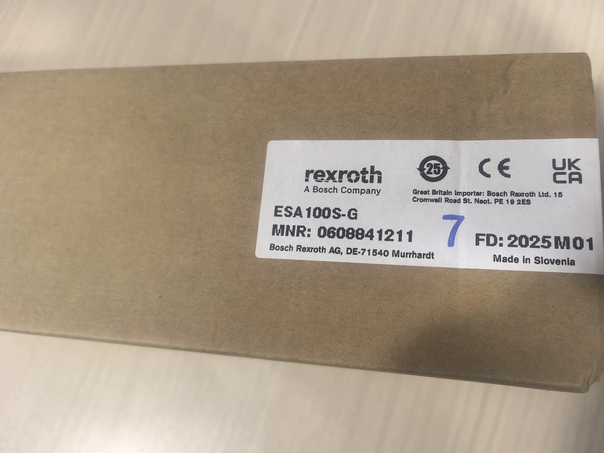 Brandneuer Original Bosch Rexroth Servoantrieb Elektrischer Drehmomentschlüssel ESA100S-G Servomotor Schneller Versand