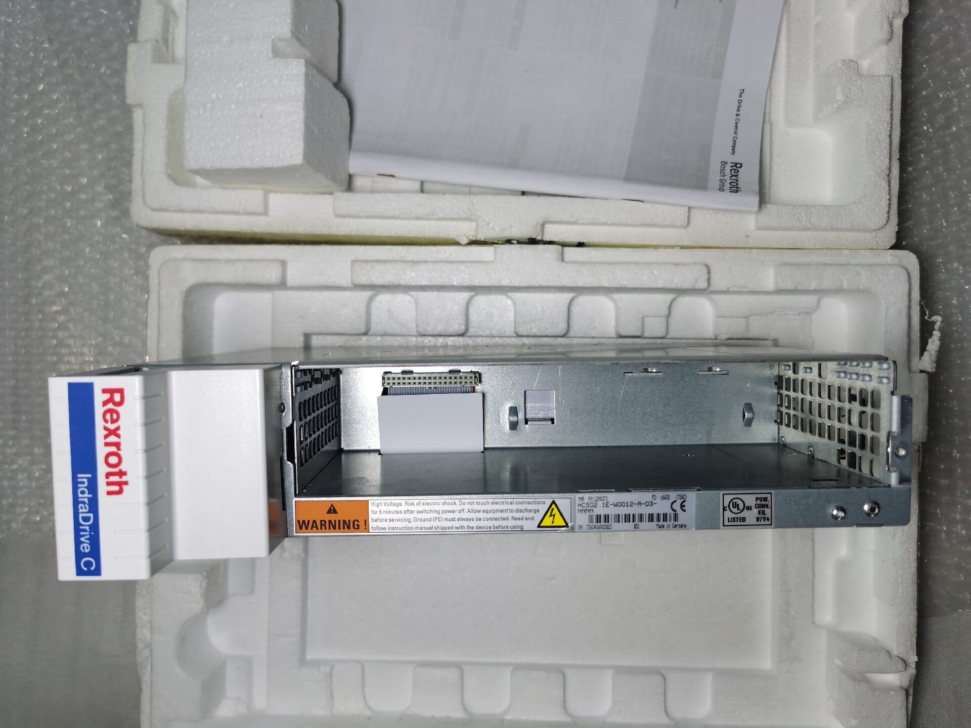 Brandneuer Original Bosch Rexroth Servoantrieb HCS02.1E-W0012-A-03-NNNN R911298371 Servomotor Schneller Versand