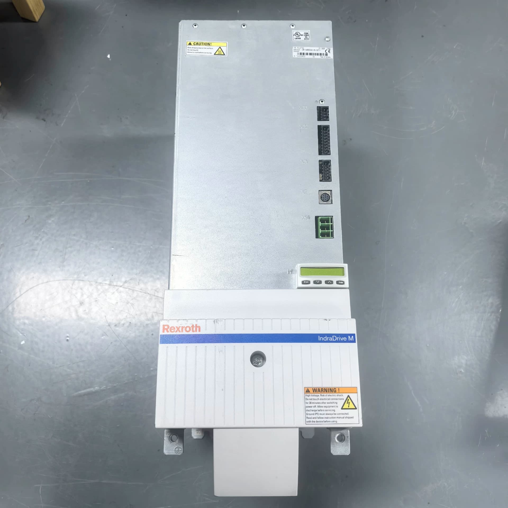 Brandneuer Original Bosch Rexroth Servoantrieb HMV01.1R-W0018-A-07-NNNN Servomotor Schneller Versand