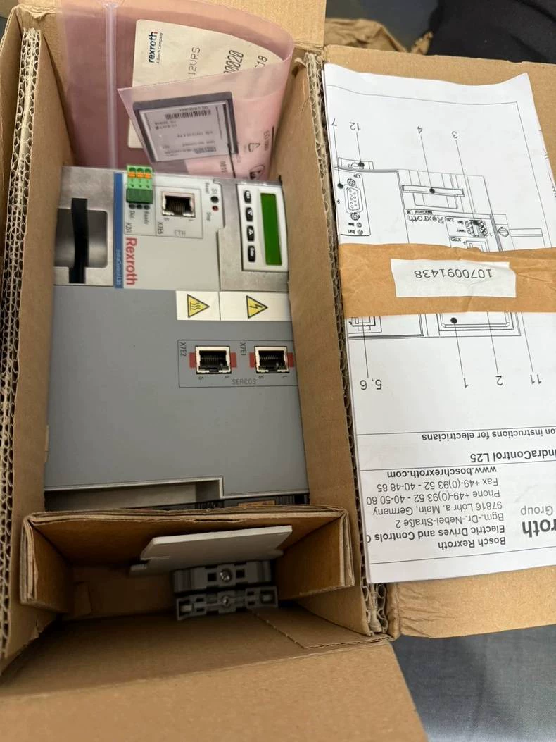 Brandneuer Original Bosch Rexroth Servoantrieb PLC Mobule PLC Controller CML25.1-3N-400-NNC1-NW Servomotor Schneller Versand
