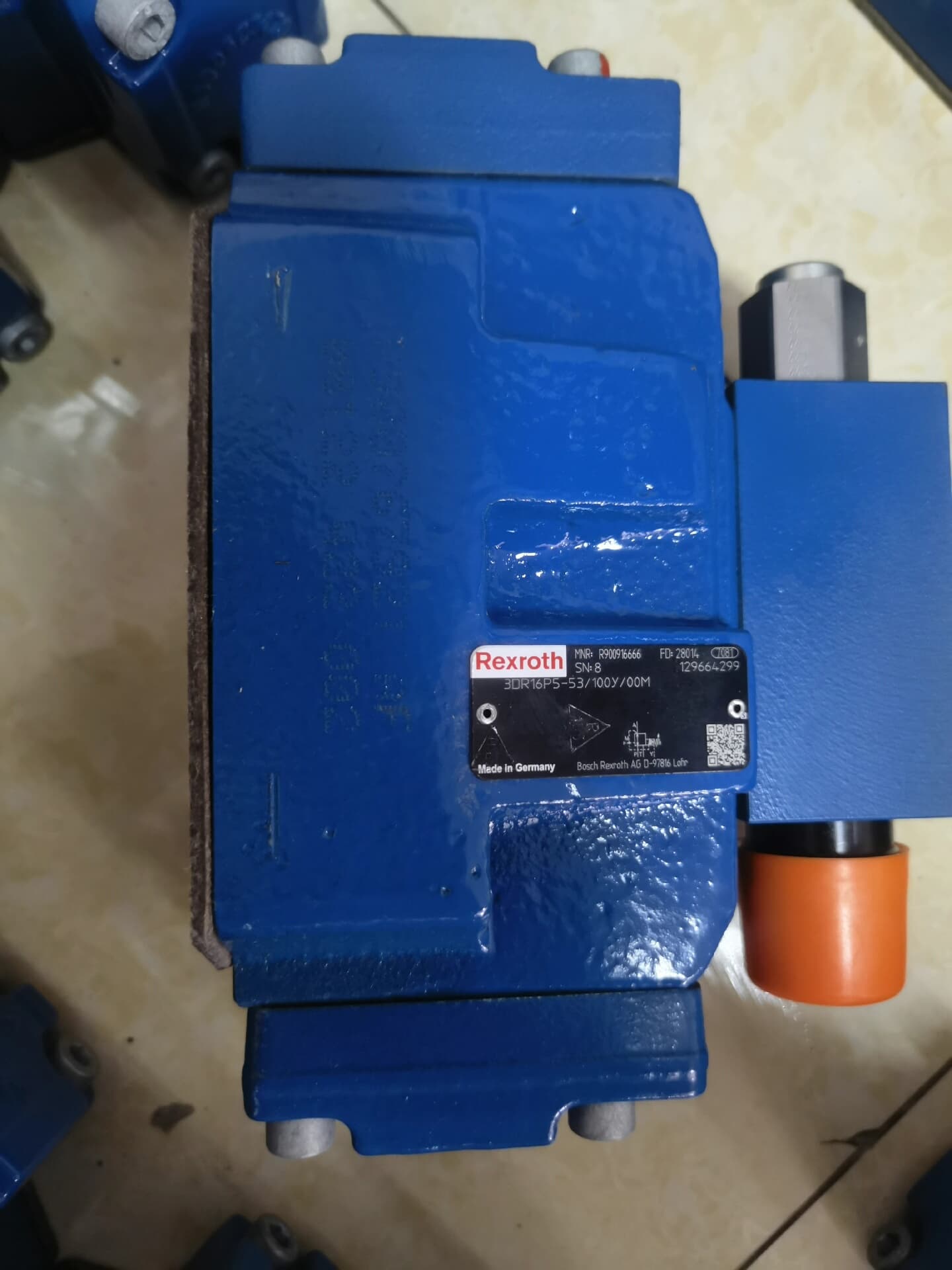 Brandneuer Original Bosch Rexroth Servoantrieb Druckminderventil 3DR16P5-5X/200Y/00M Servomotor Schneller Versand