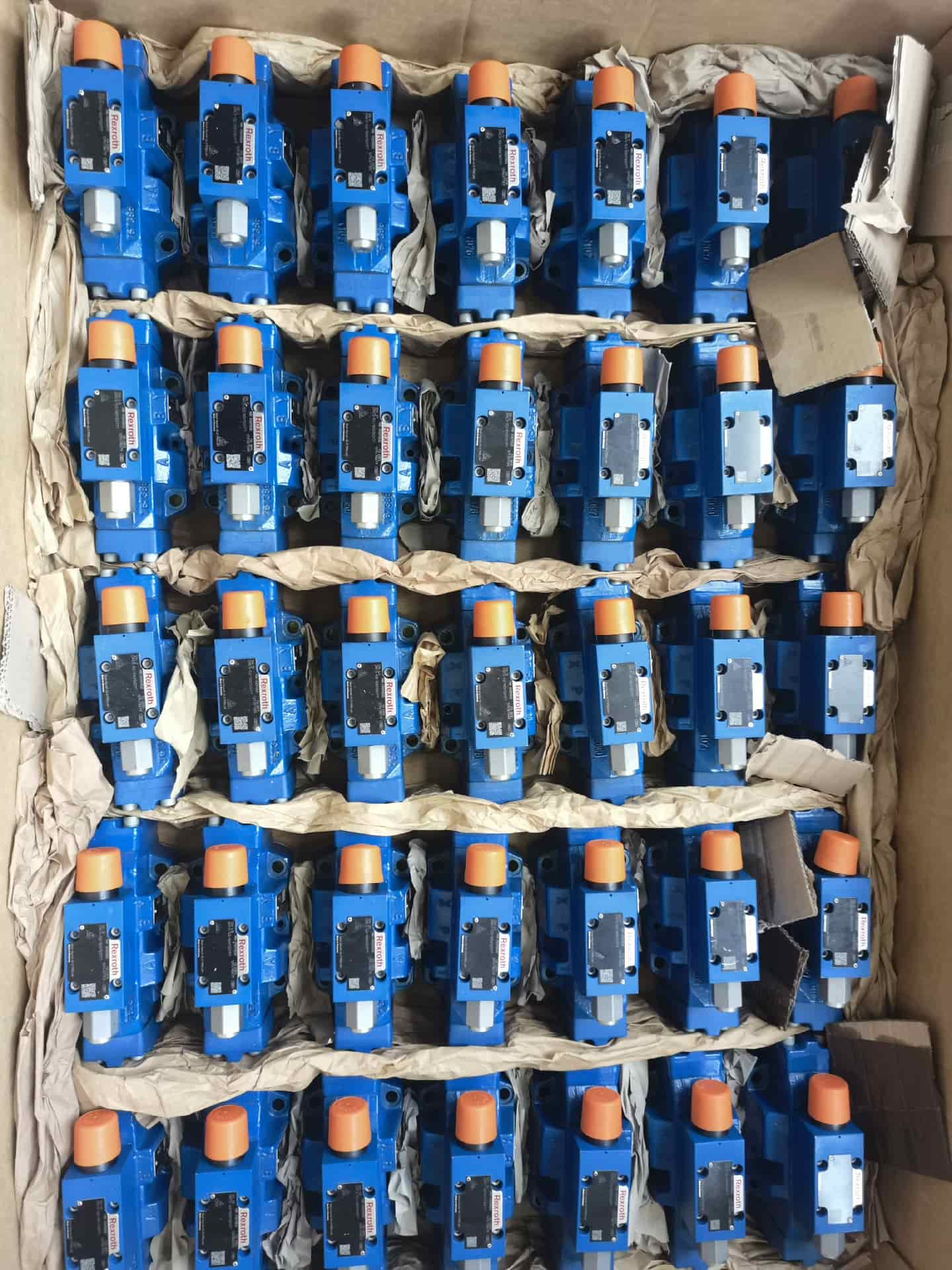 Brandneuer Original Bosch Rexroth Servoantrieb Druckminderventil 4WREE10E75-2X/G24K31/F1V Servomotor Schneller Versand