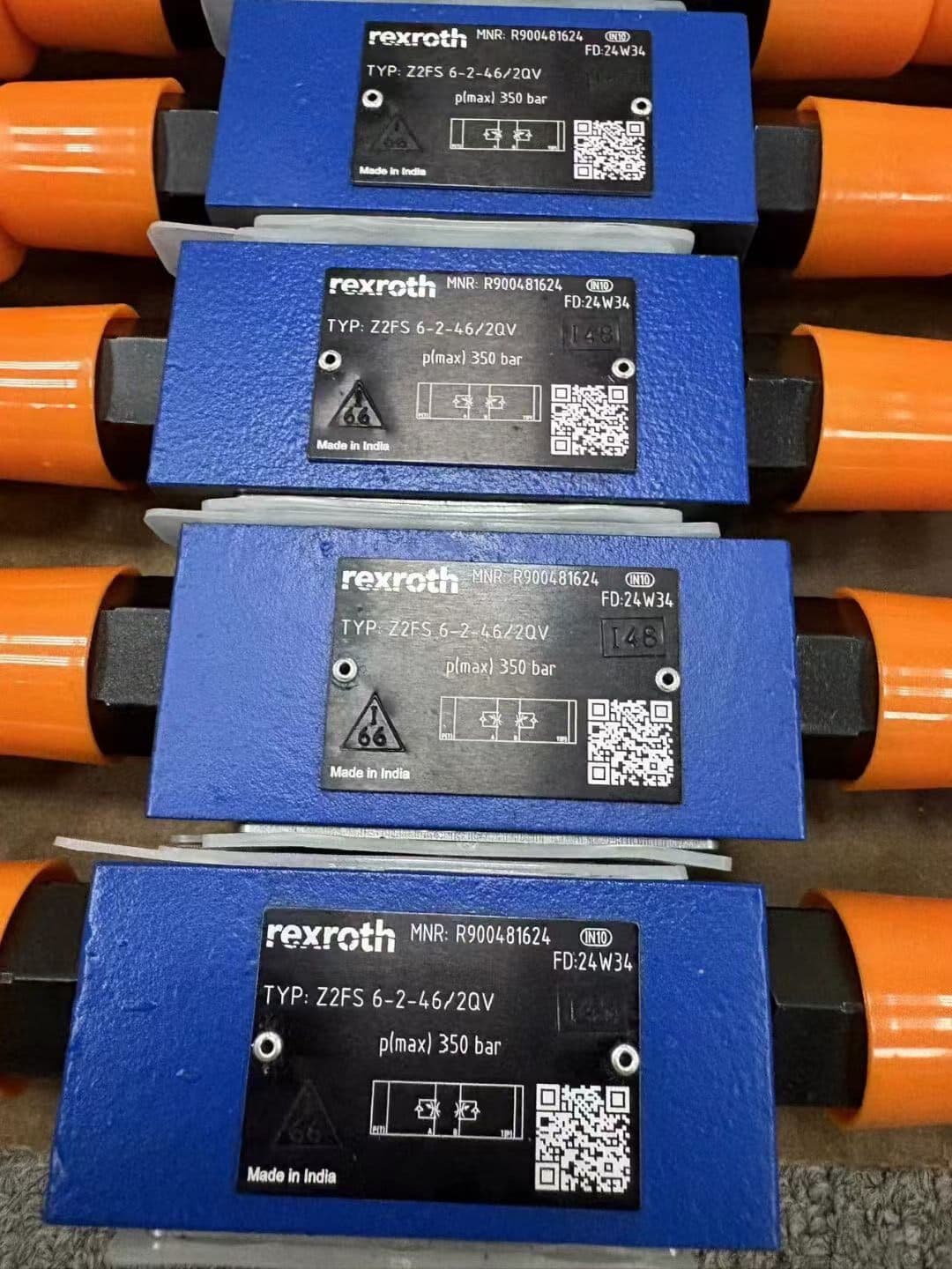 Brandneuer Original Bosch Rexroth Servoantrieb Proportionalventil 4WRZE16W9-150-7X/6EG24N9ETK31/F1D3M Servomotor Schneller Versand